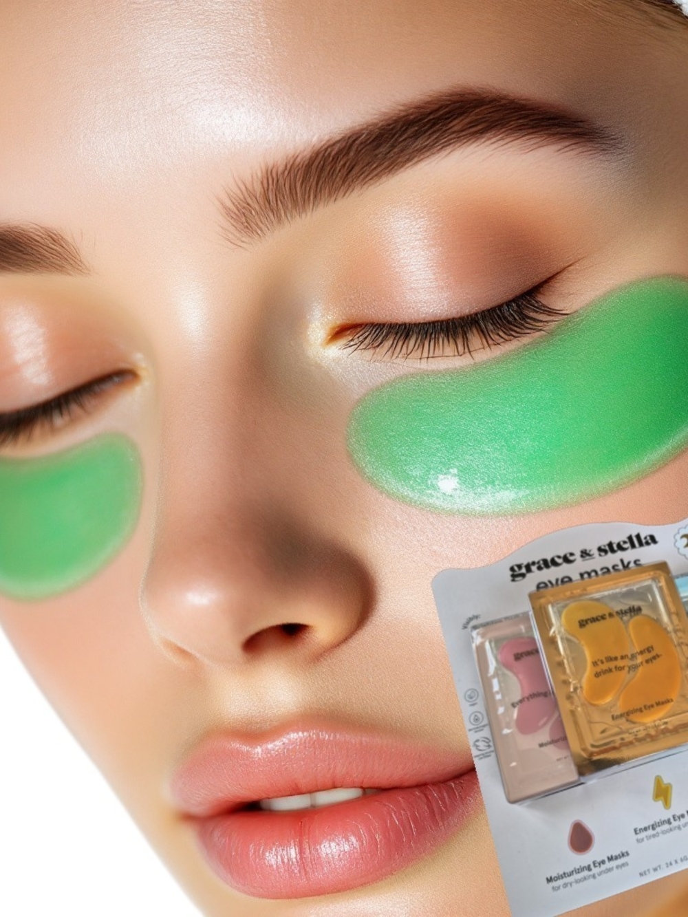 grace & stella Green Gel Eye Patches